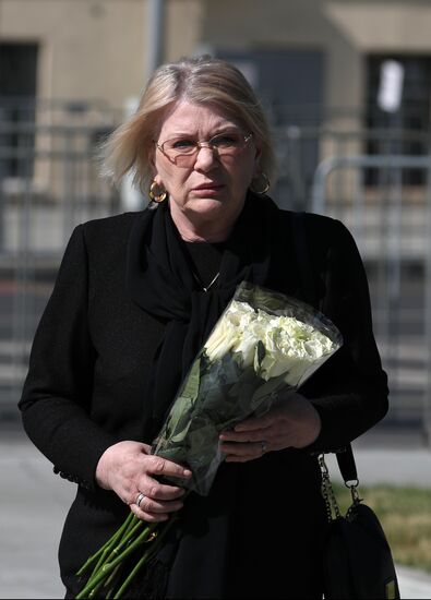 Memorial service for film director Stanislav Govorukhin