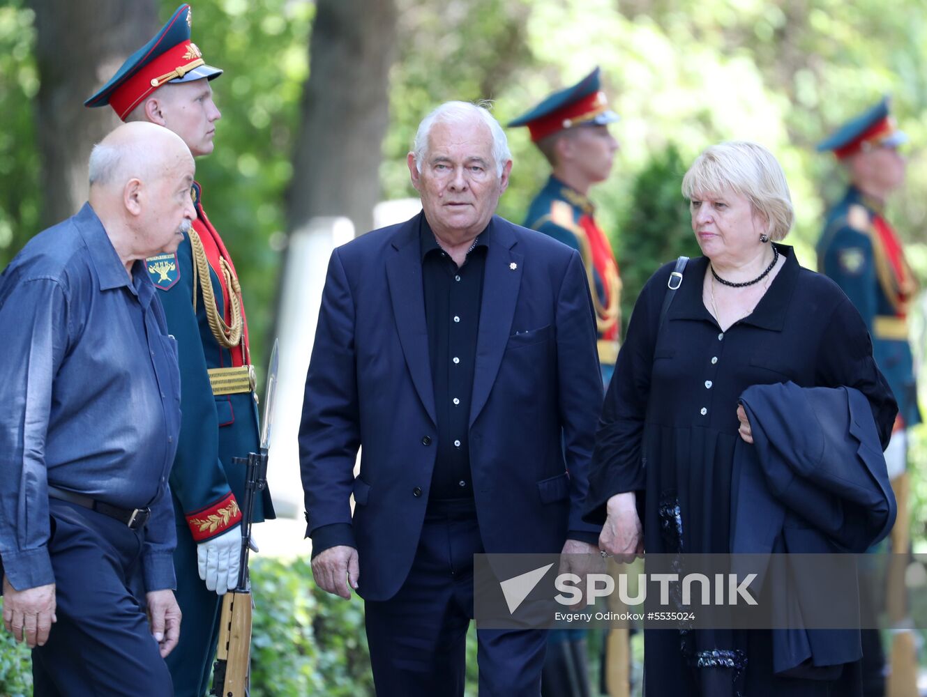 Memorial service for film director Stanislav Govorukhin