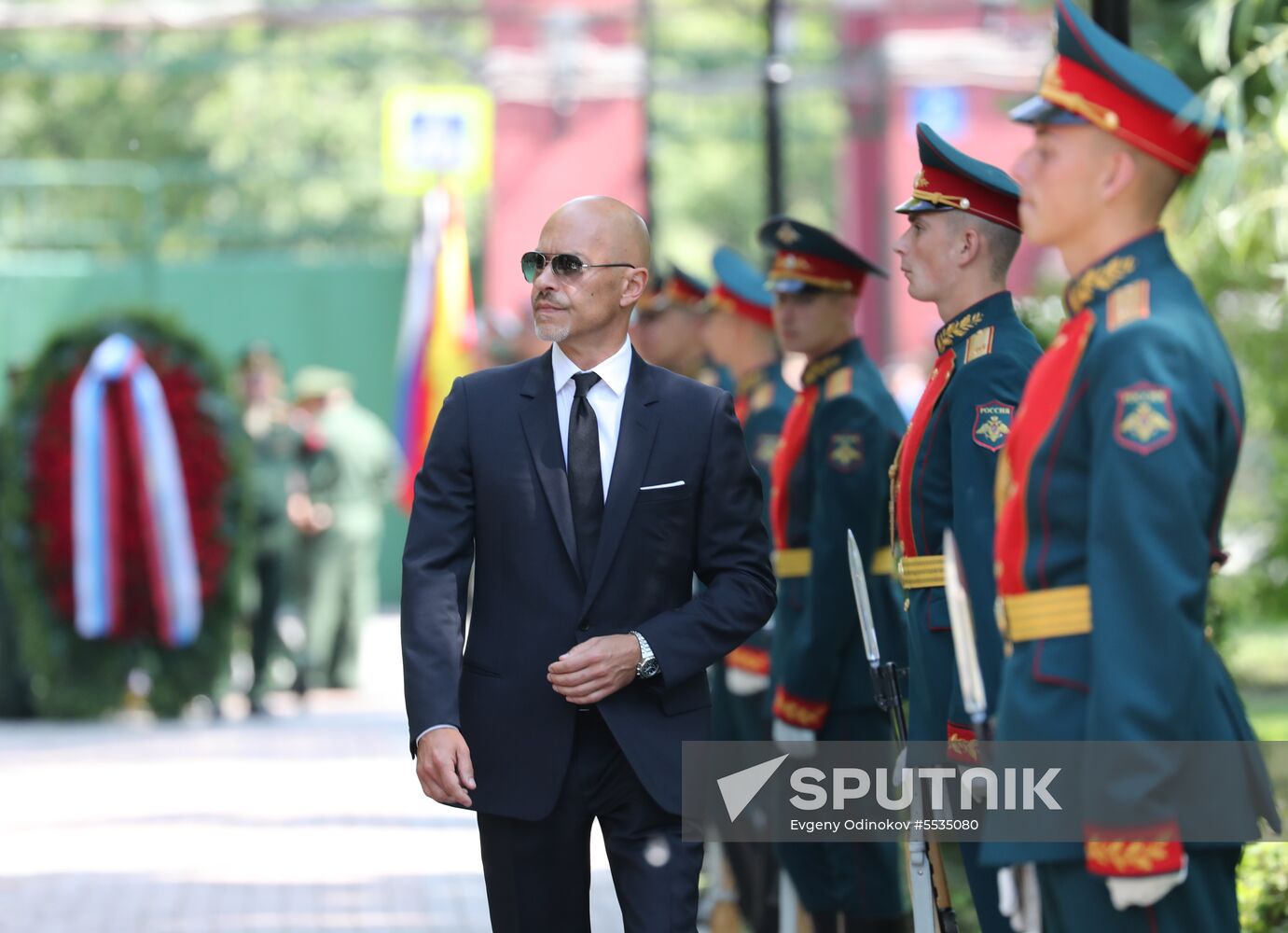 Memorial service for film director Stanislav Govorukhin