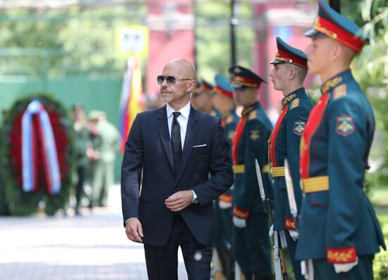 Memorial service for film director Stanislav Govorukhin