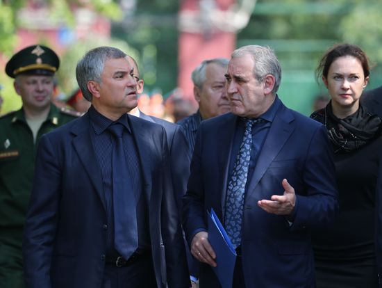Memorial service for film director Stanislav Govorukhin