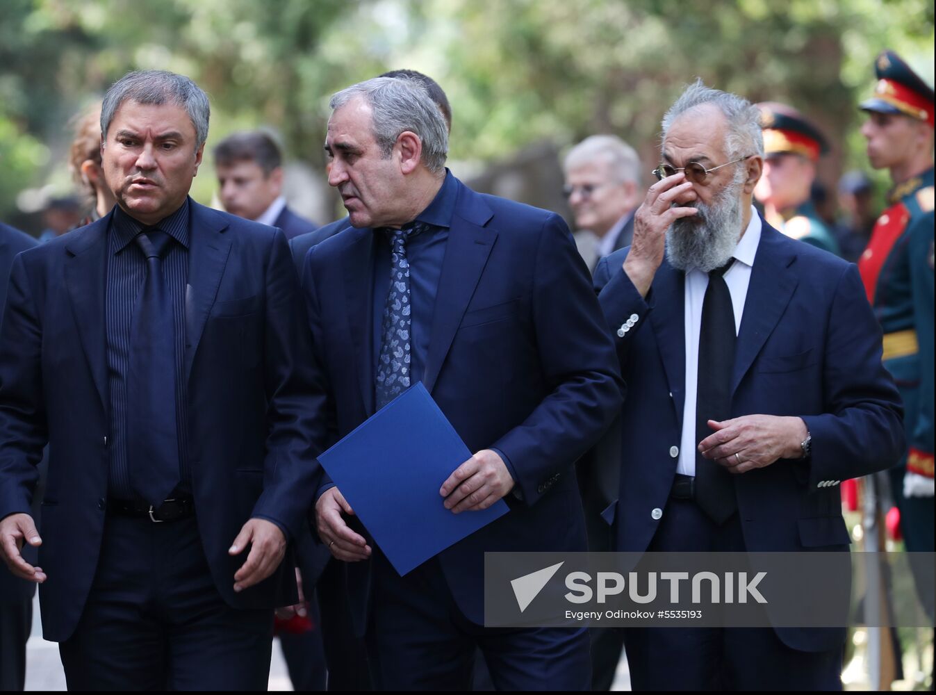 Memorial service for film director Stanislav Govorukhin