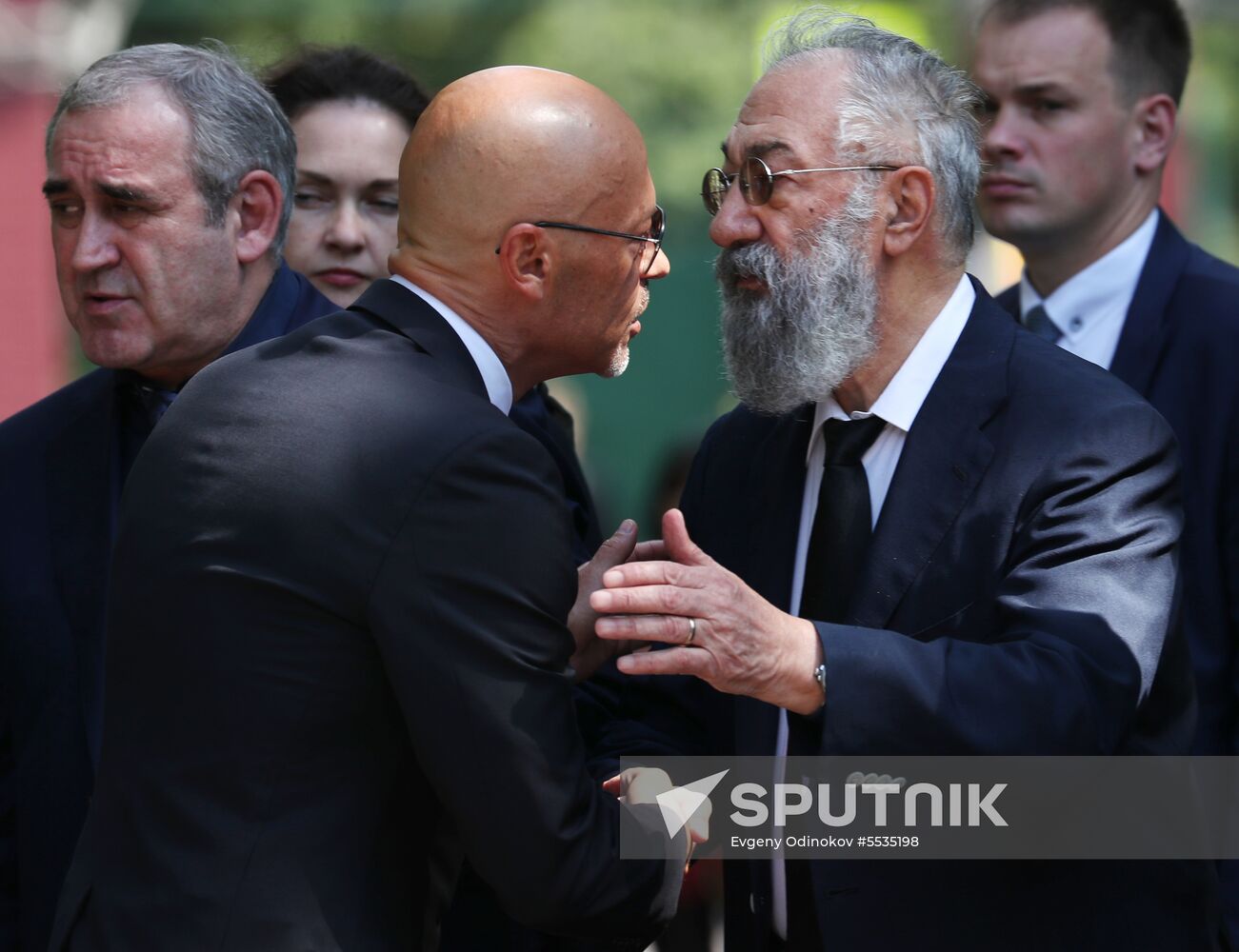 Memorial service for film director Stanislav Govorukhin