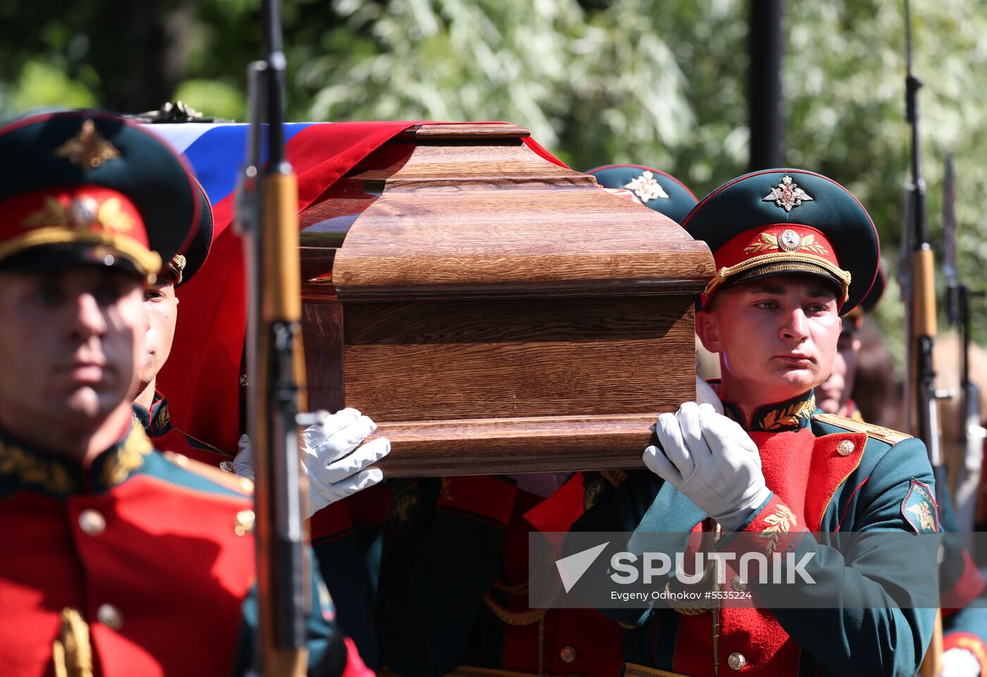 Memorial service for film director Stanislav Govorukhin