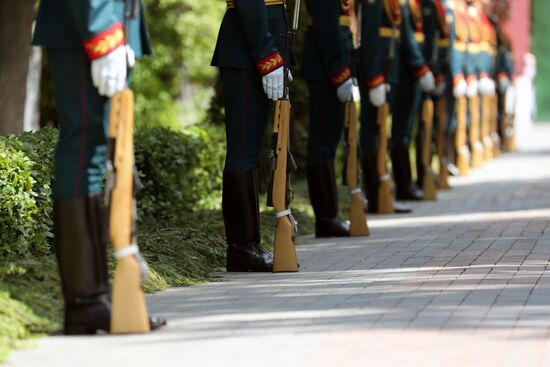 Memorial service for film director Stanislav Govorukhin