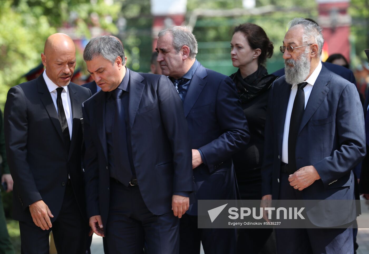 Memorial service for film director Stanislav Govorukhin