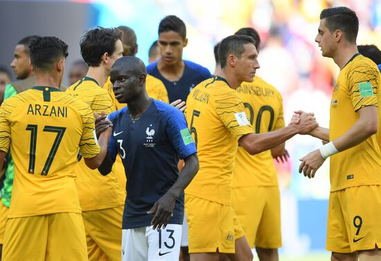 Russia World Cup France - Australia