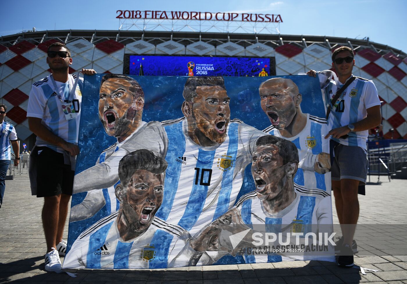 Russia World Cup Argentina - Iceland