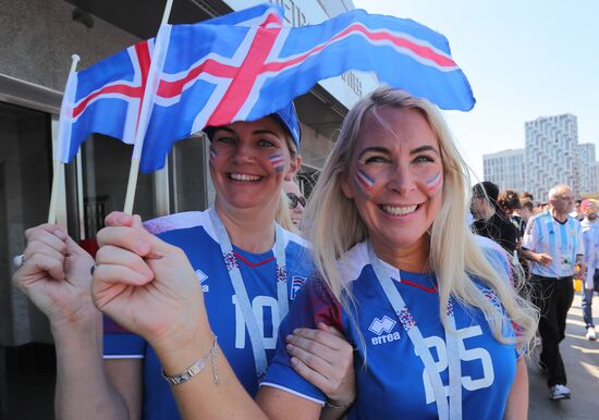 Russia World Cup Argentina - Iceland