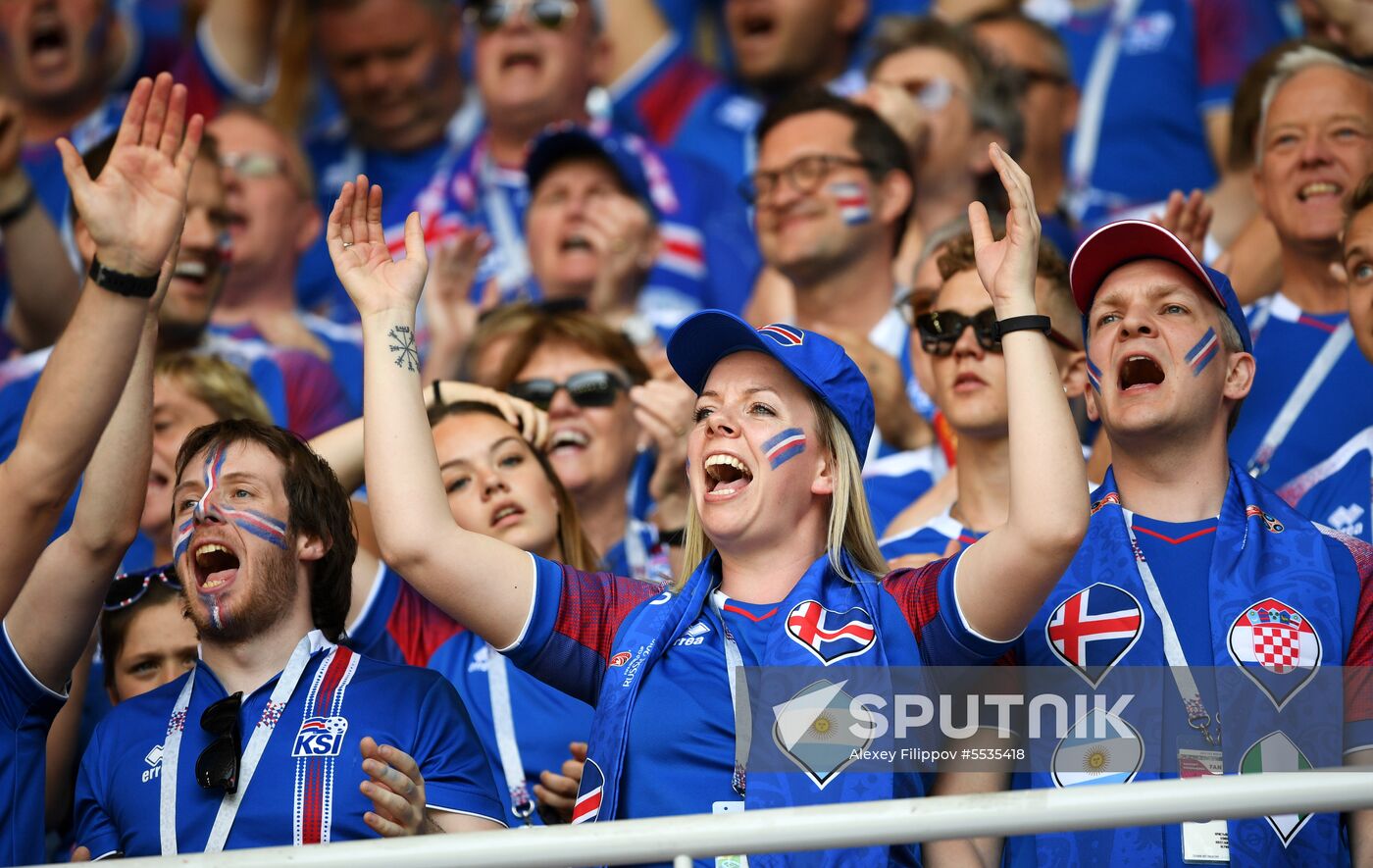 Russia World Cup Argentina - Iceland