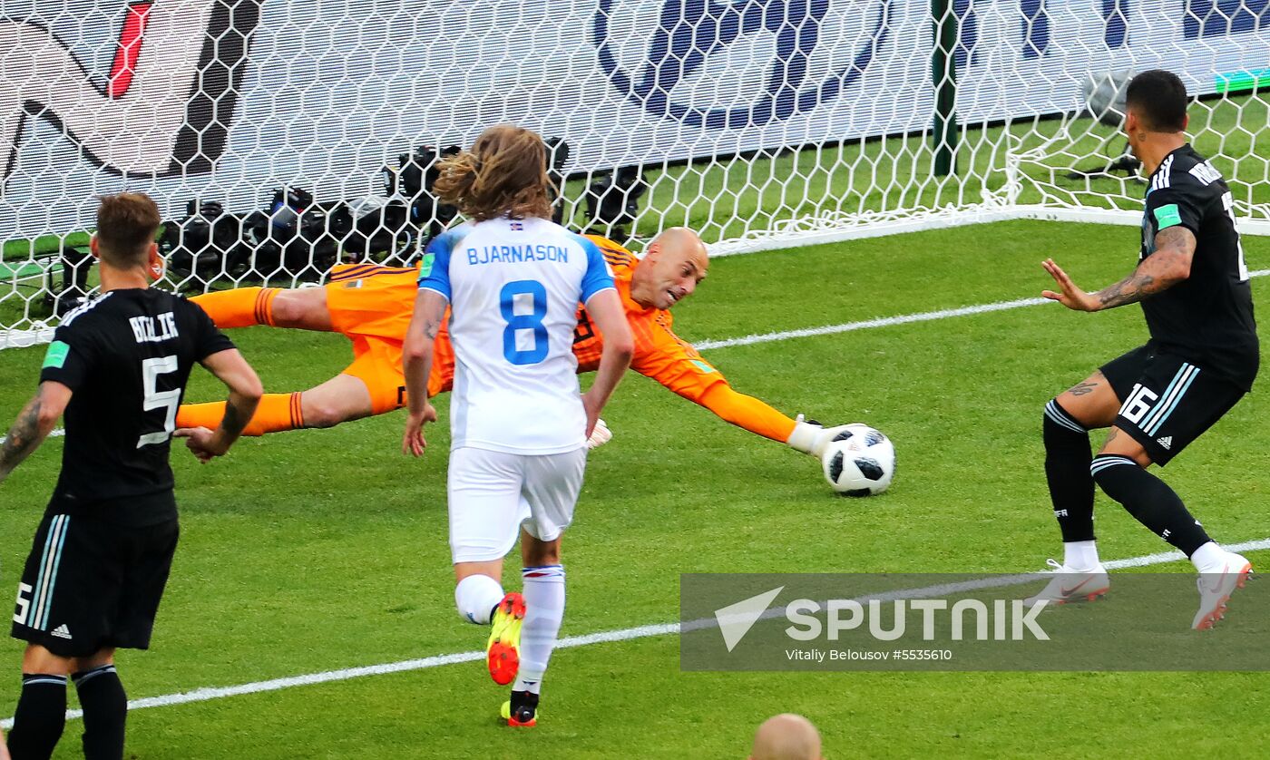 Russia World Cup Argentina - Iceland