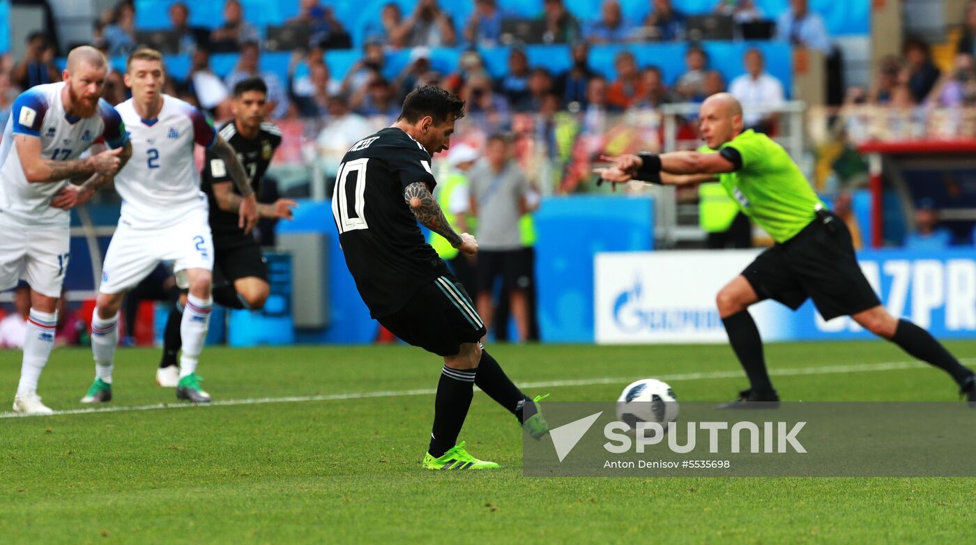 Russia World Cup Argentina - Iceland