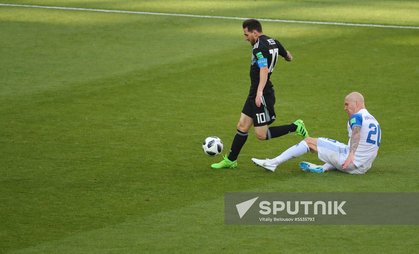 Russia World Cup Argentina - Iceland