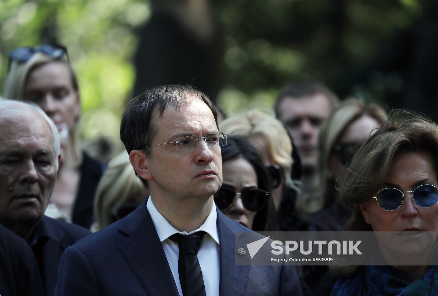 Memorial service for film director Stanislav Govorukhin