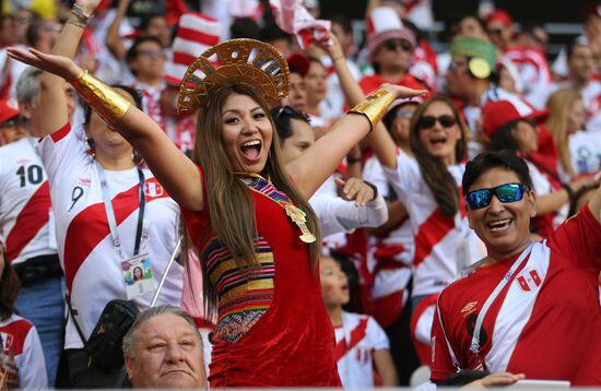 Russia World Cup Peru - Denmark