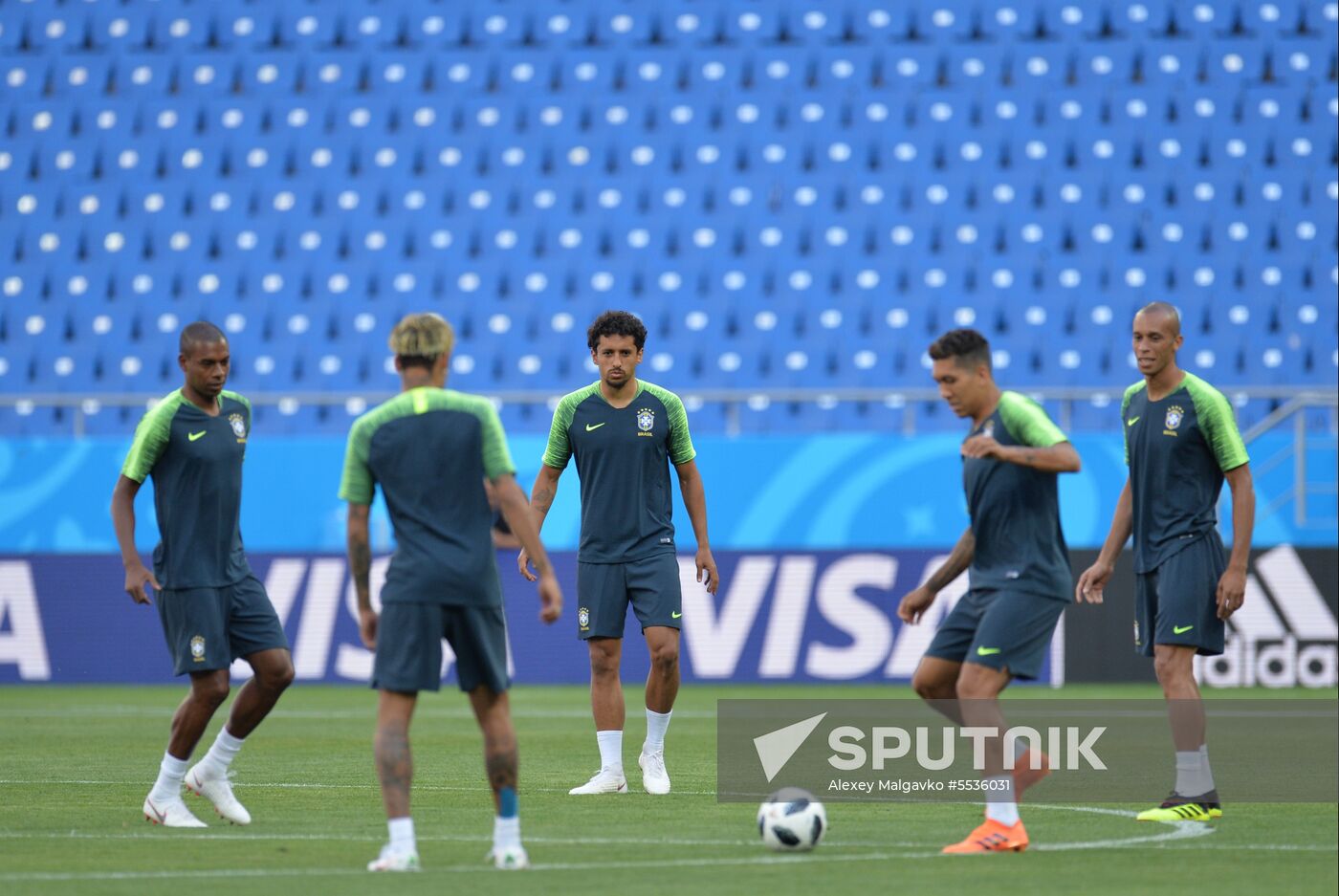 Russia World Cup Brazil Training