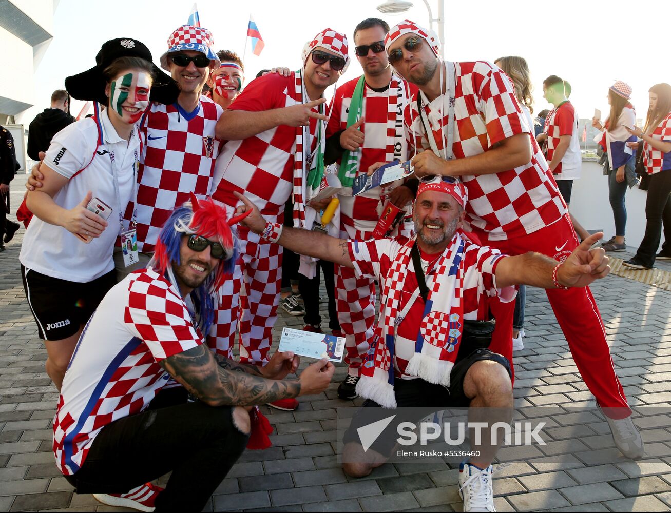 Russia World Cup Croatia - Nigeria