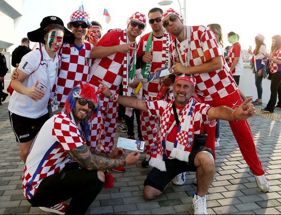 Russia World Cup Croatia - Nigeria