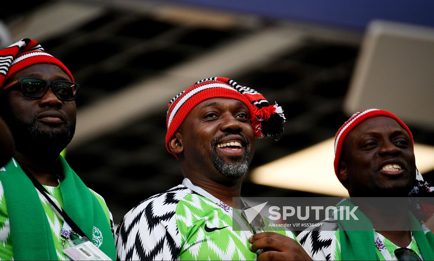 Russia World Cup Croatia - Nigeria