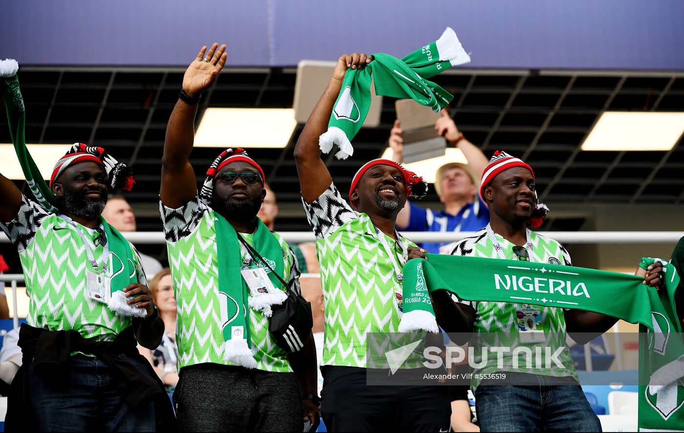 Russia World Cup Croatia - Nigeria