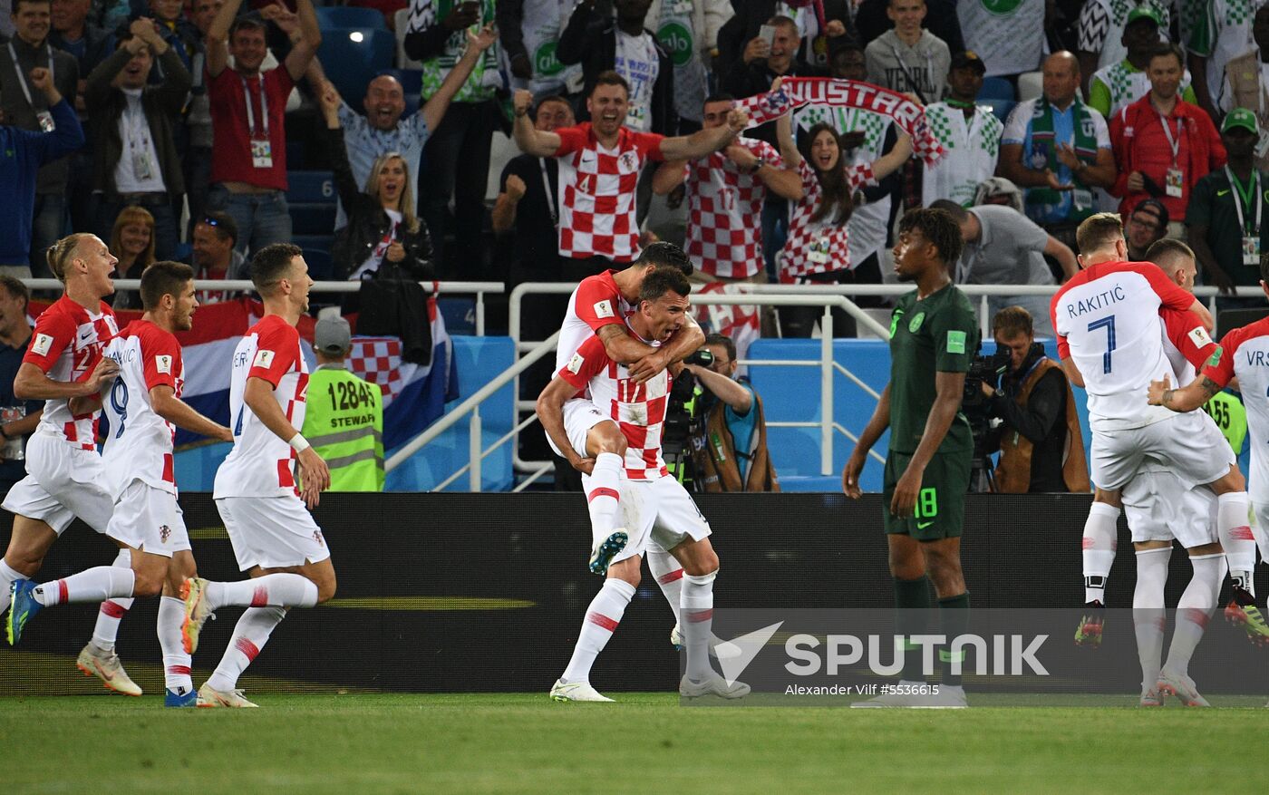 Russia World Cup Croatia - Nigeria