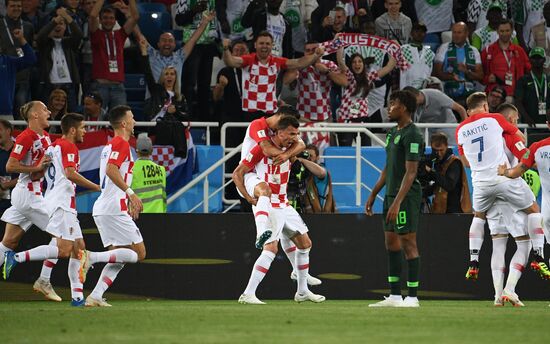 Russia World Cup Croatia - Nigeria