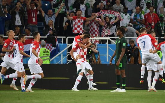 Russia World Cup Croatia - Nigeria