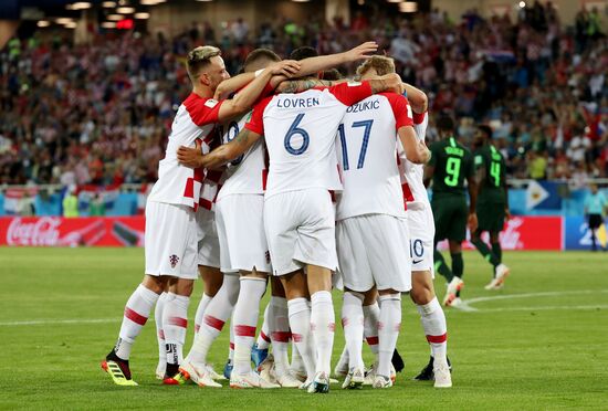 Russia World Cup Croatia - Nigeria