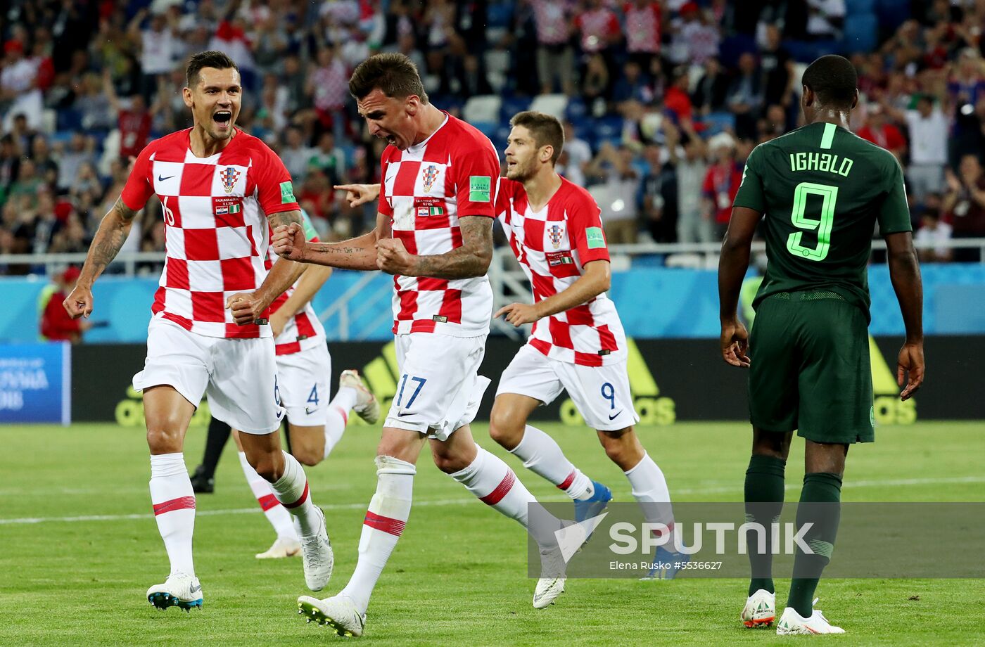 Russia World Cup Croatia - Nigeria