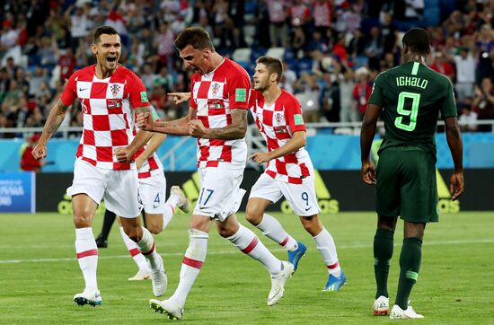 Russia World Cup Croatia - Nigeria