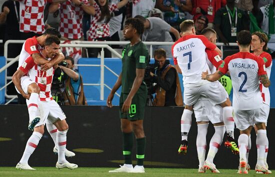 Russia World Cup Croatia - Nigeria