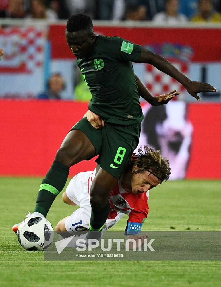 Russia World Cup Croatia - Nigeria