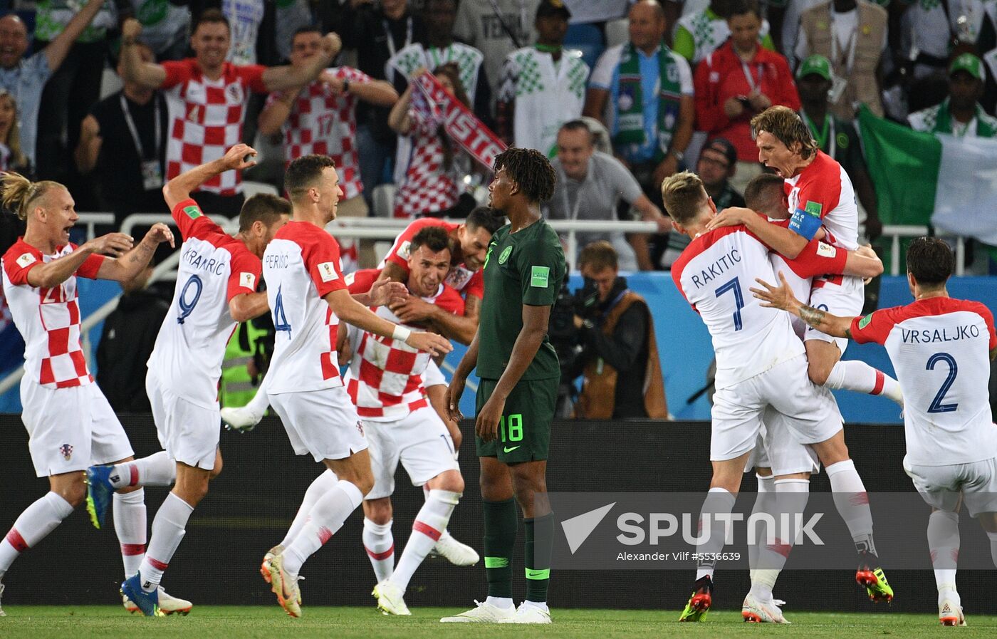 Russia World Cup Croatia - Nigeria