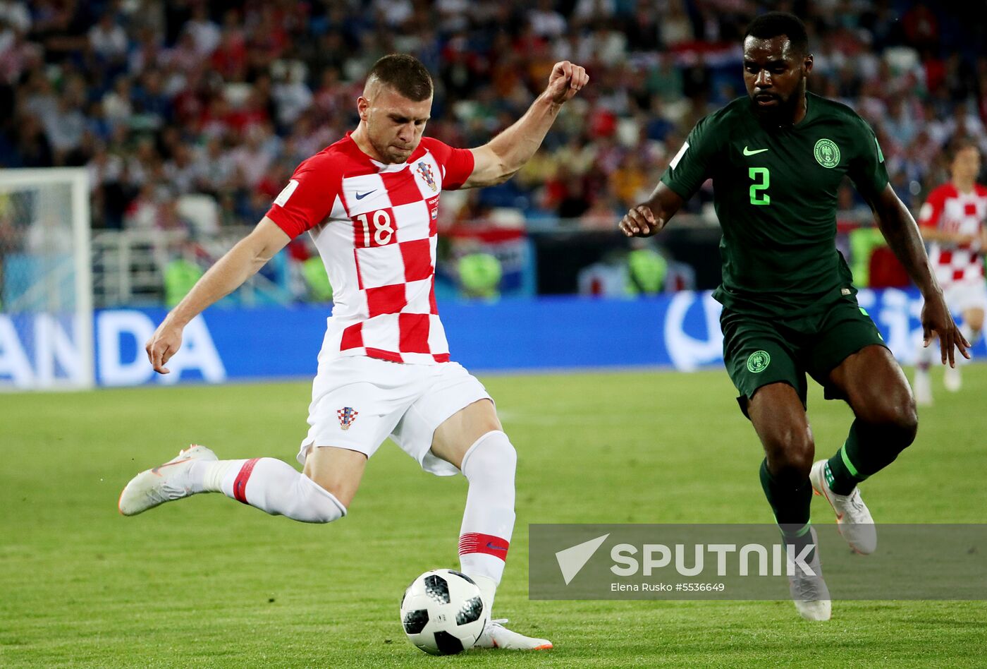 Russia World Cup Croatia - Nigeria