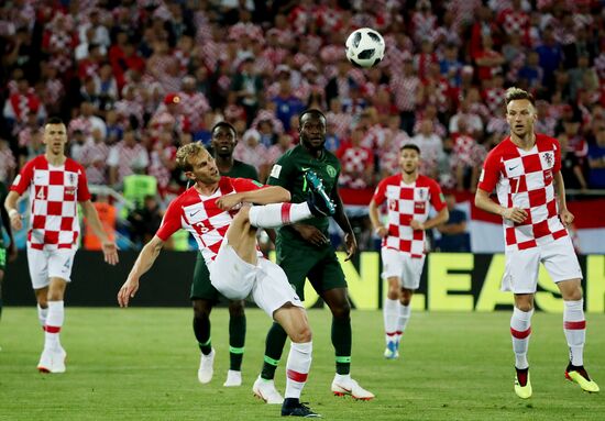 Russia World Cup Croatia - Nigeria
