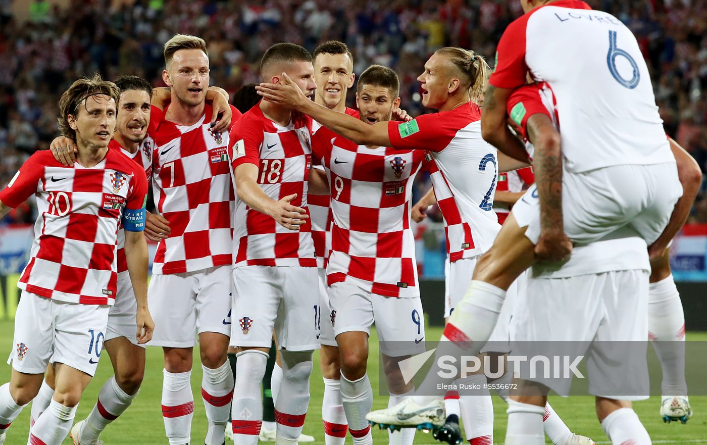 Russia World Cup Croatia - Nigeria