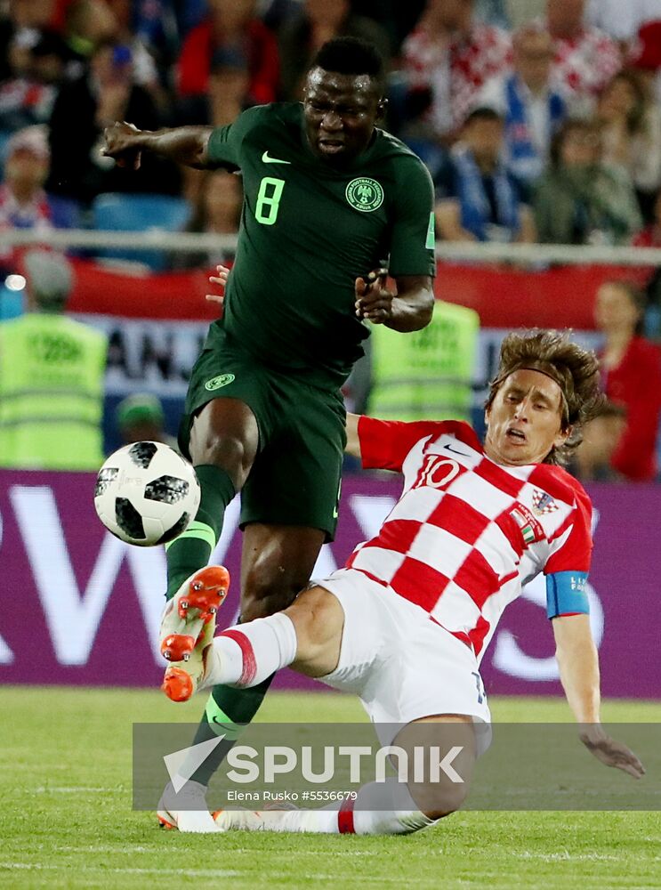 Russia World Cup Croatia - Nigeria