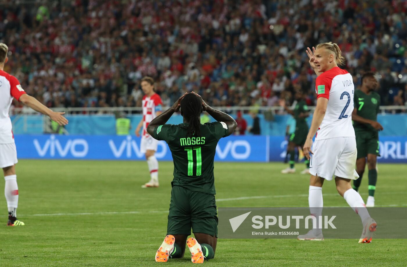 Russia World Cup Croatia - Nigeria