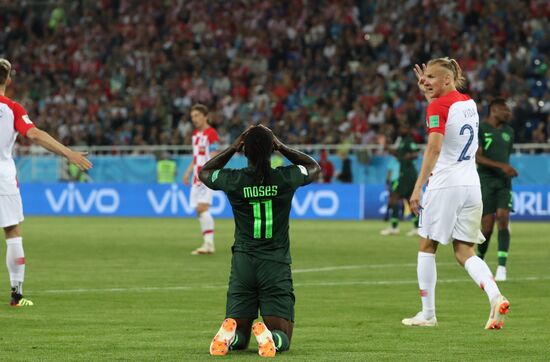 Russia World Cup Croatia - Nigeria