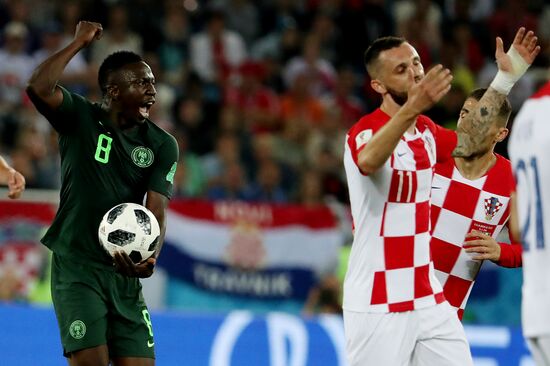 Russia World Cup Croatia - Nigeria