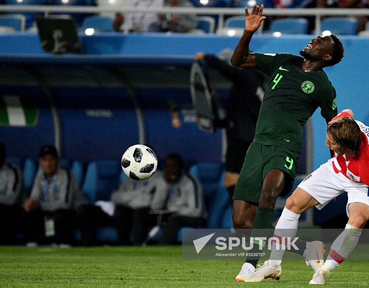 Russia World Cup Croatia - Nigeria