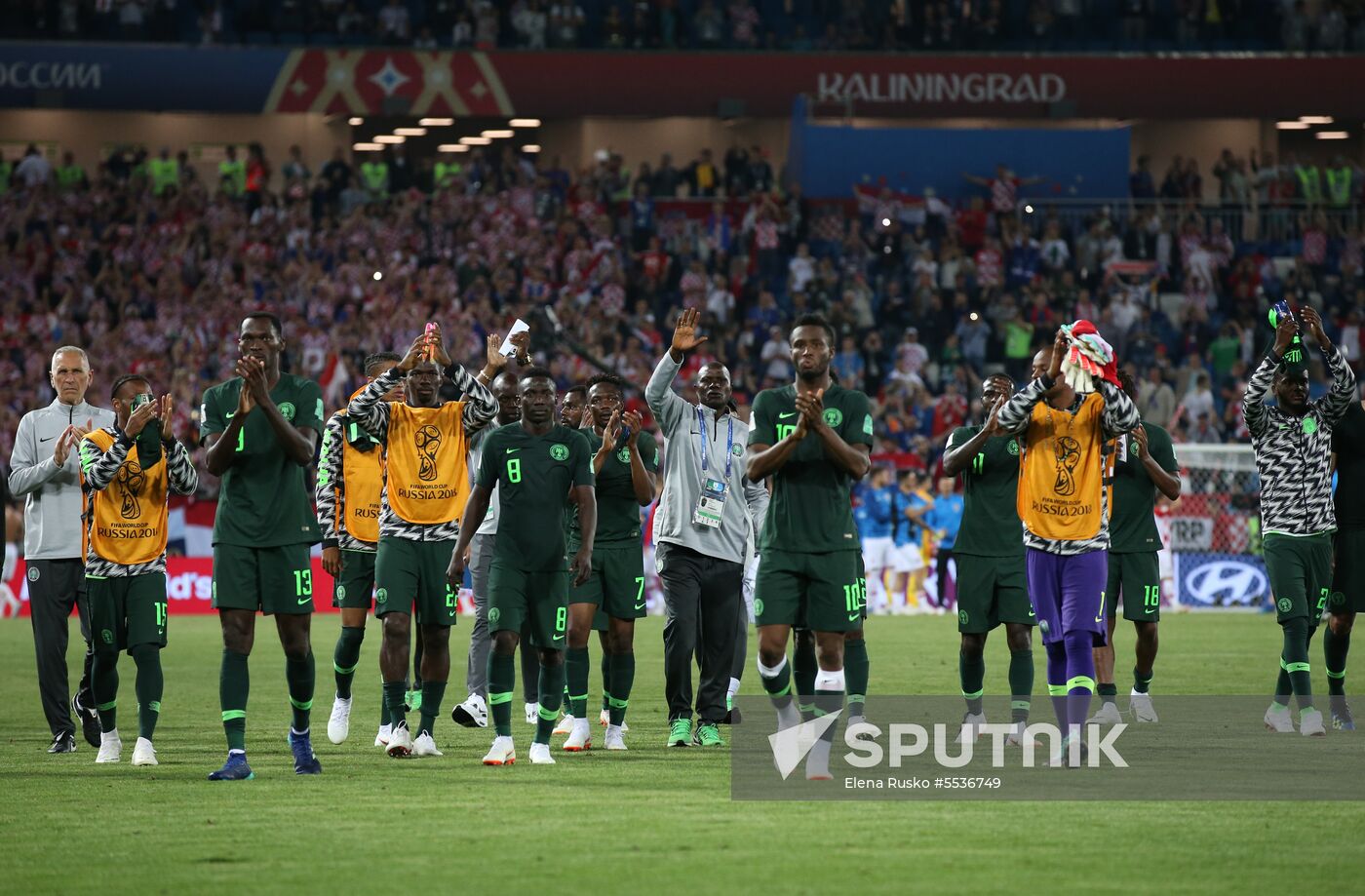 Russia World Cup Croatia - Nigeria