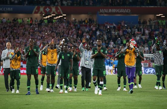 Russia World Cup Croatia - Nigeria