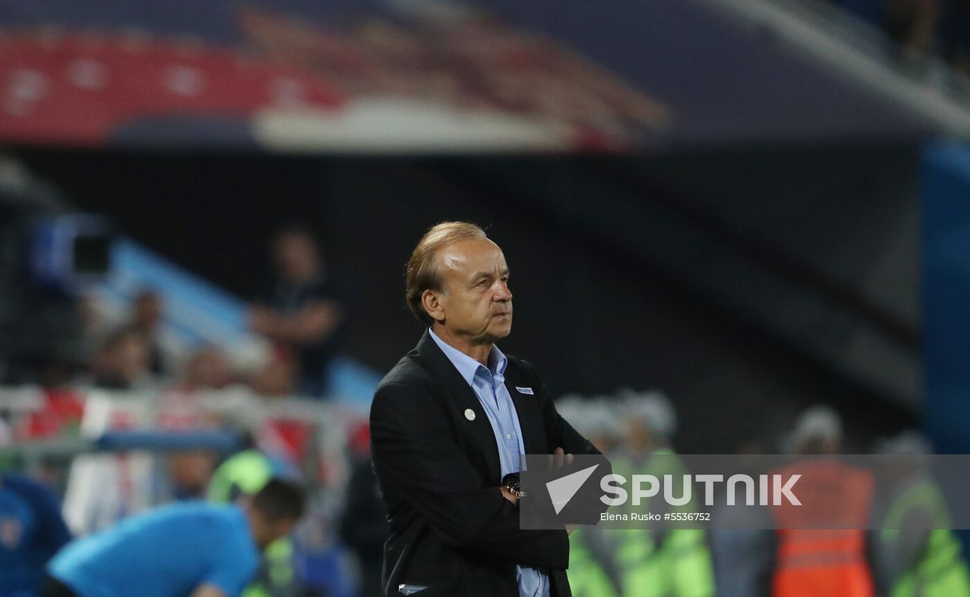 Russia World Cup Croatia - Nigeria