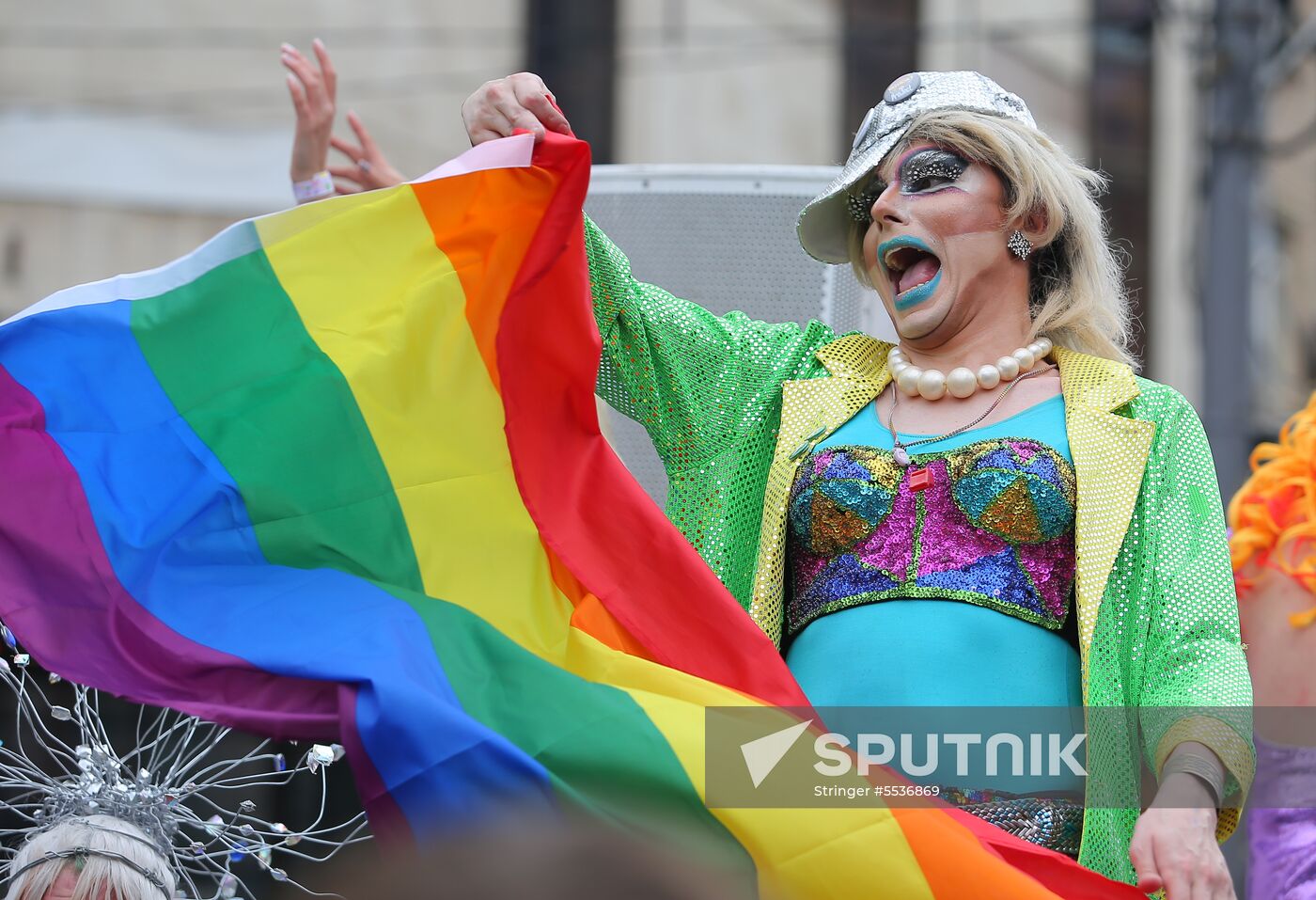 LGBT parade in Kiev