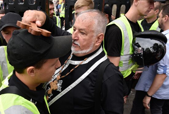 LGBT parade in Kiev