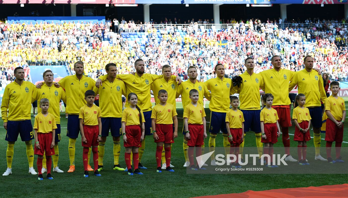 Russia World Cup Sweden - South Korea