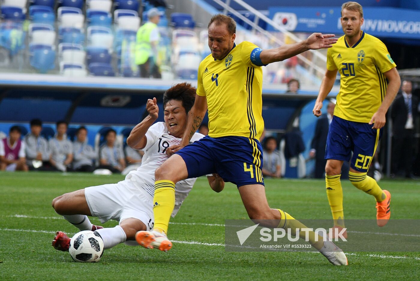 Russia World Cup Sweden - South Korea