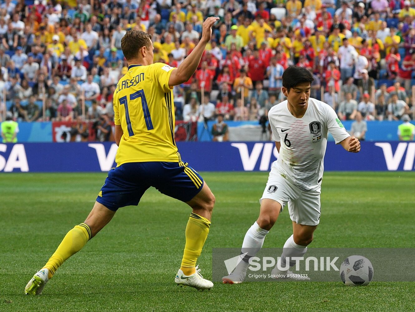 Russia World Cup Sweden - South Korea