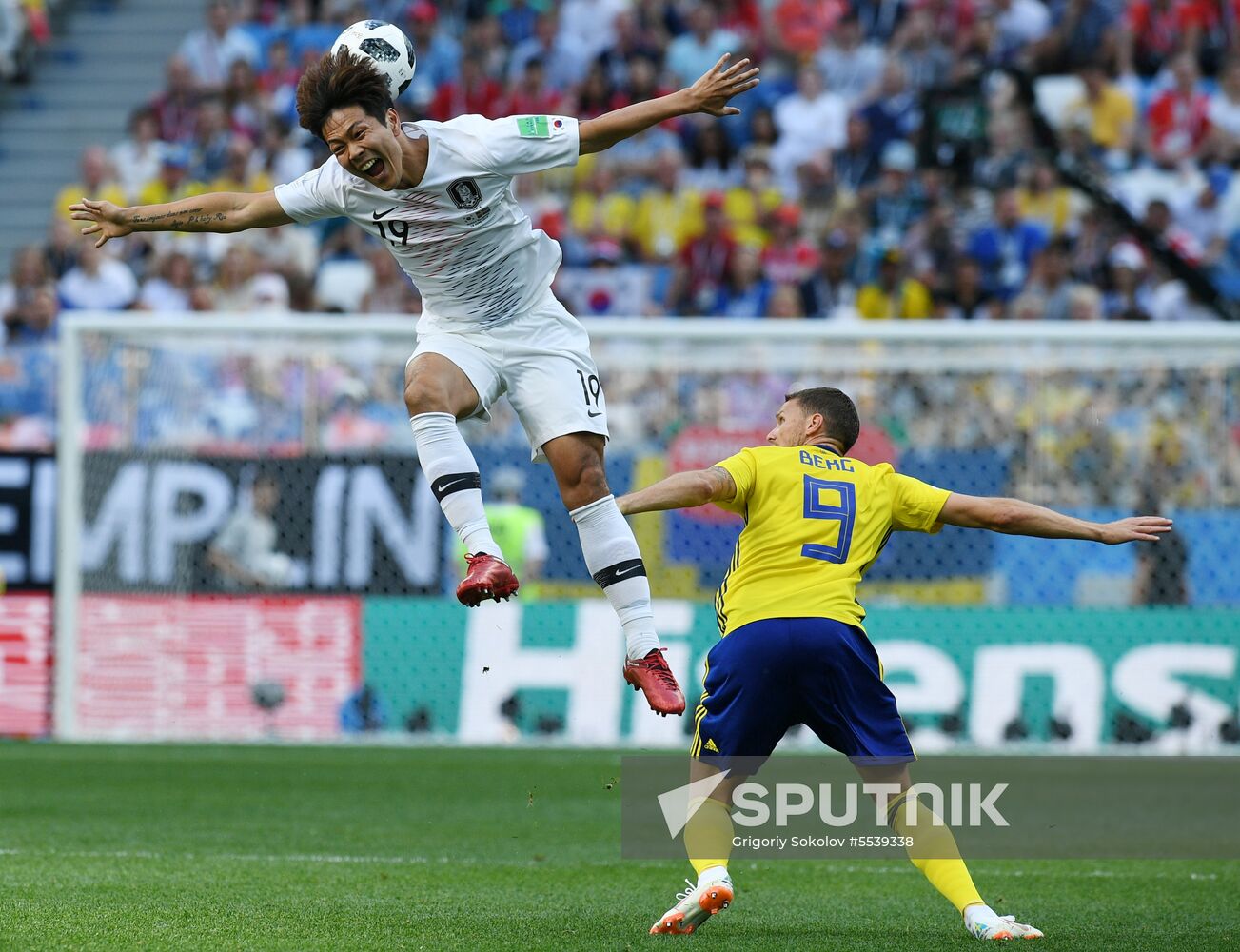 Russia World Cup Sweden - South Korea